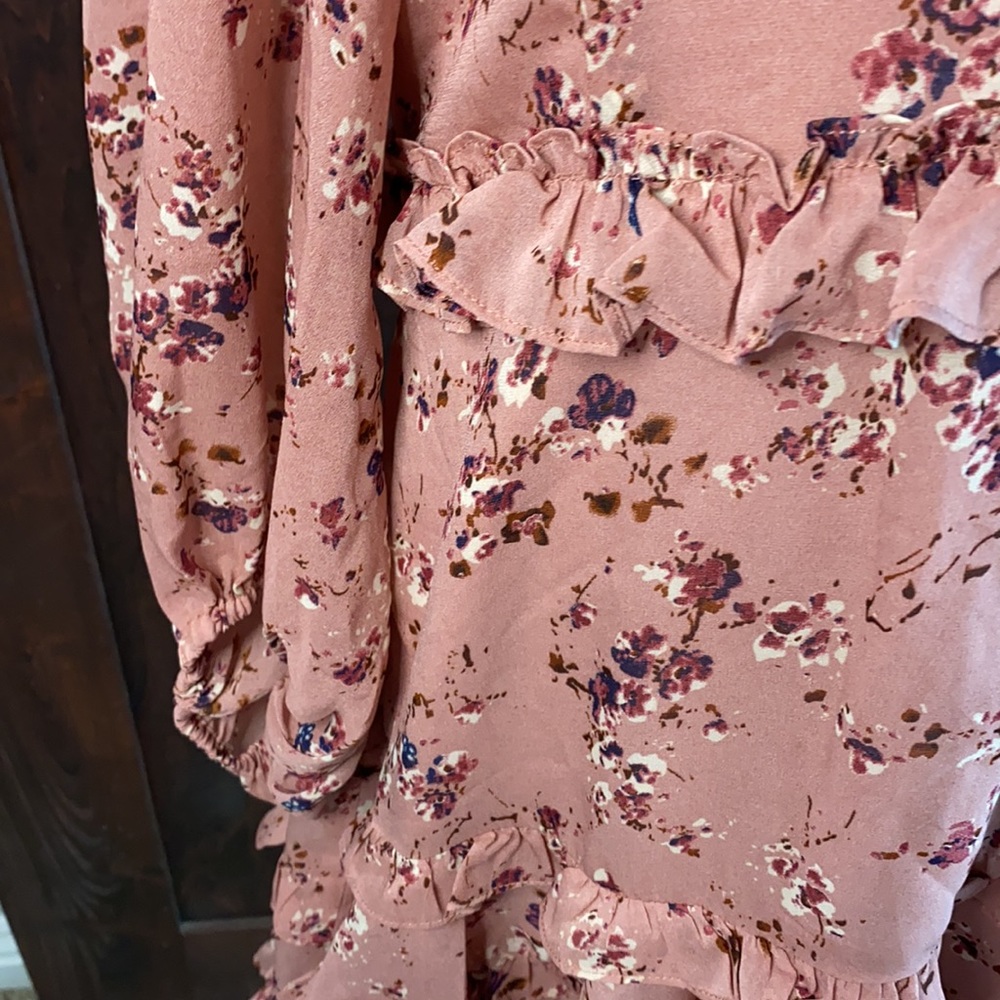 BARDOT ROSE DITSY DRESS - Picture 5 of 6